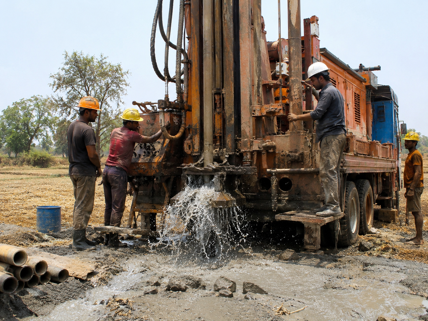 Borewell Drilling & Reboring thumbnail 1