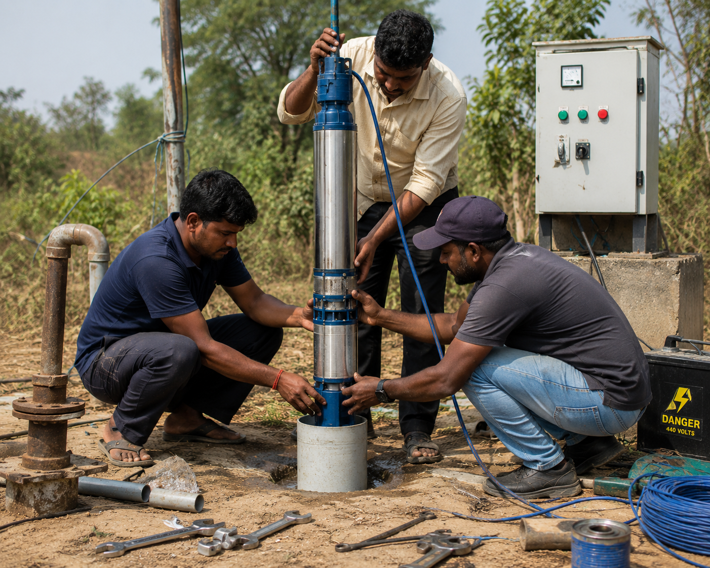 Borewell Drilling & Reboring thumbnail 4
